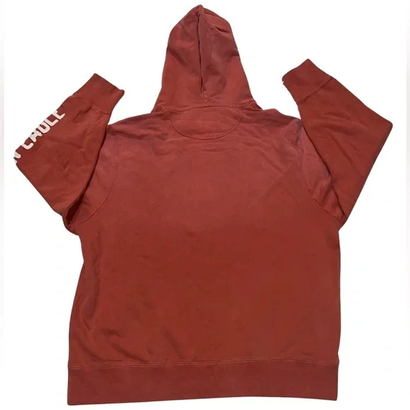 AMERICAN EAGLE Hoodie Salmon color - Picture 3 of 4